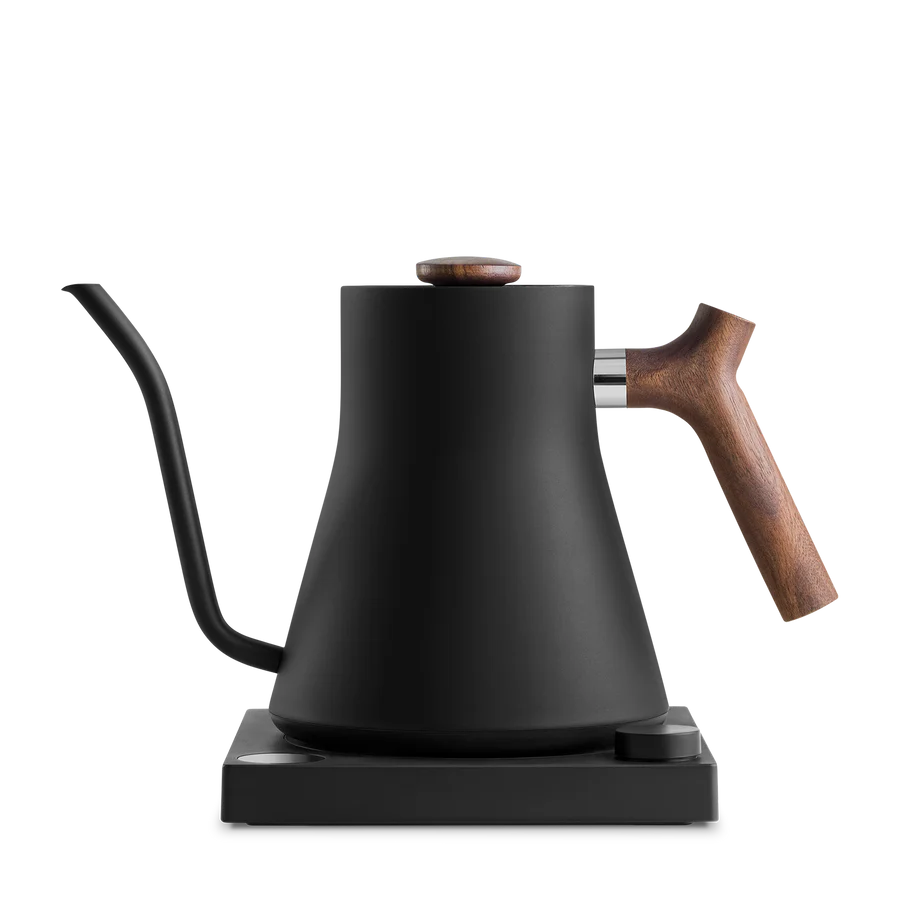 Fellow Stagg EKG Electric Kettle Matte Black & Walnut