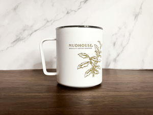12oz MiiR Camp Cup - White – Mudhouse Coffee Roasters